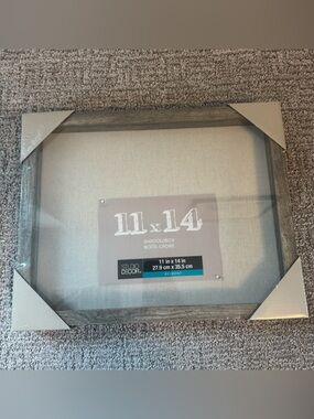 Gray Shadow Box Frame